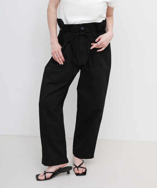 select MOCA（セレクトモカ） パンツ ウエスト紐ベルトパンツ