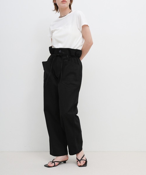 select MOCA（セレクトモカ） パンツ ウエスト紐ベルトパンツ