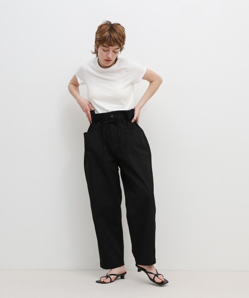 select MOCA（セレクトモカ） パンツ ウエスト紐ベルトパンツ