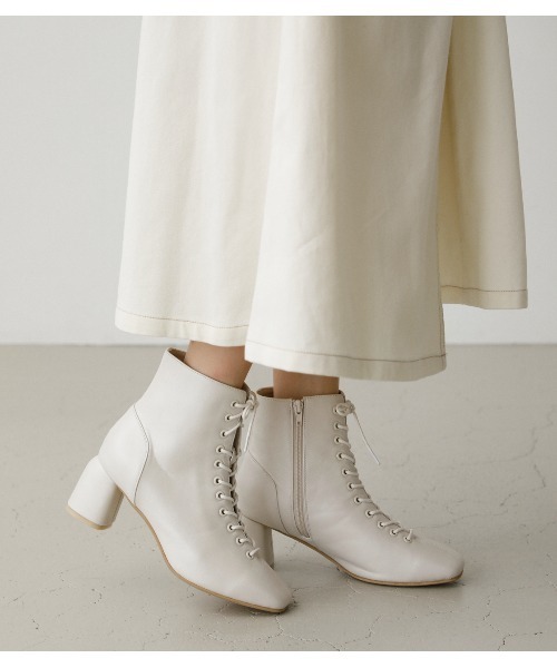 AZUL BY MOUSSY（アズールバイマウジー） ブーツ SQUARE TOE LACE UP