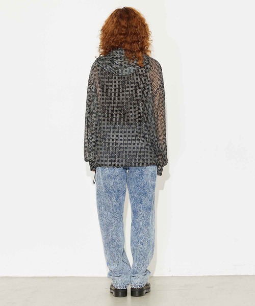 yuレトロデザインフーディーXL XU パーカー 「XU」dirty washing zipup hoodie メンズ