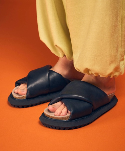 メゾンスペシャル　クロスストラップサンダル MAISON SPECIAL｜《ユニセックスアイテム》【SPECIAL SHOES