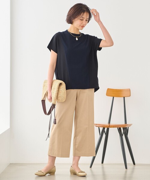 自由区 ブラウス シャツ 「洗える・XSサイズあり」ハイブリット