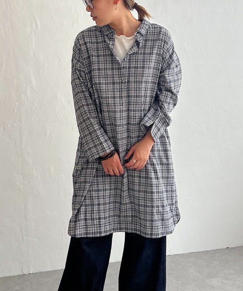 LBC シャツワンピース リネン混3WAYワンピース : ZOZOTOWN Yahoo
