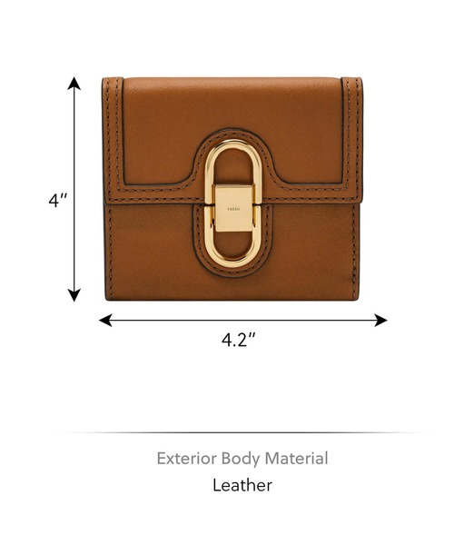FOSSIL 財布 フォッシル 三つ折り財布 レディース レザー