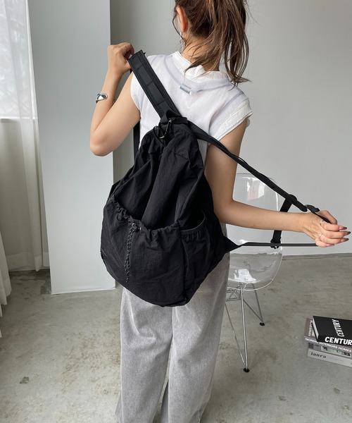 HUMAN MADE ドローストリング リュック ヒューマンメイド - ドローストリング バックパック | HBX