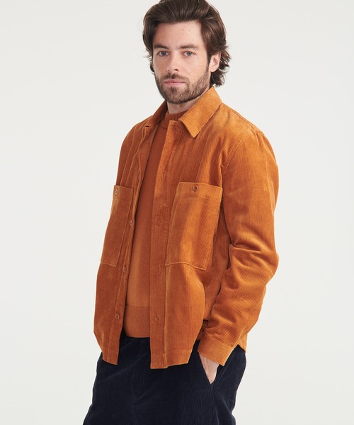 AIGLE（エーグル） シャツ ヴィンテージ加工 ビッグポケット ワン