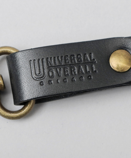UNIVERSAL OVERALL（ユニバーサルオーバーオール） キーホルダー 牛革