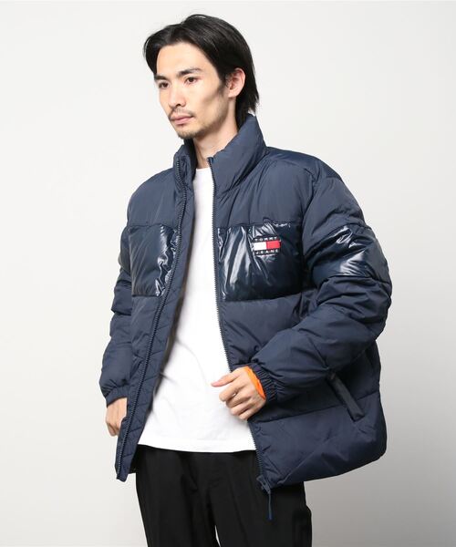 TOMMY JEANS」 ブルゾン MEDIUM ネイビー メンズ : 81652883  