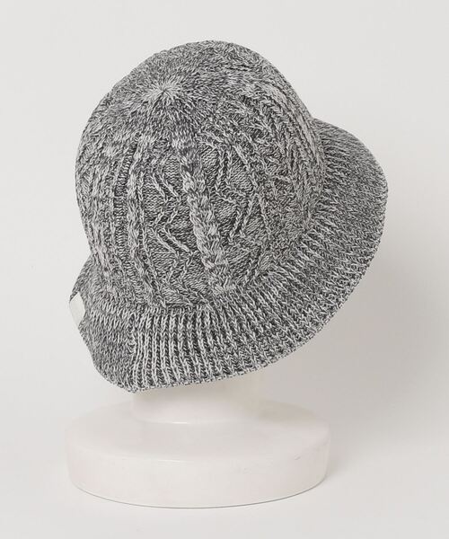 ハット ブラック CA4LA】CABLE THERMO HAT　春夏 CA4LA 帽子 ハット CABLE THERMO HAT メンズ レディース