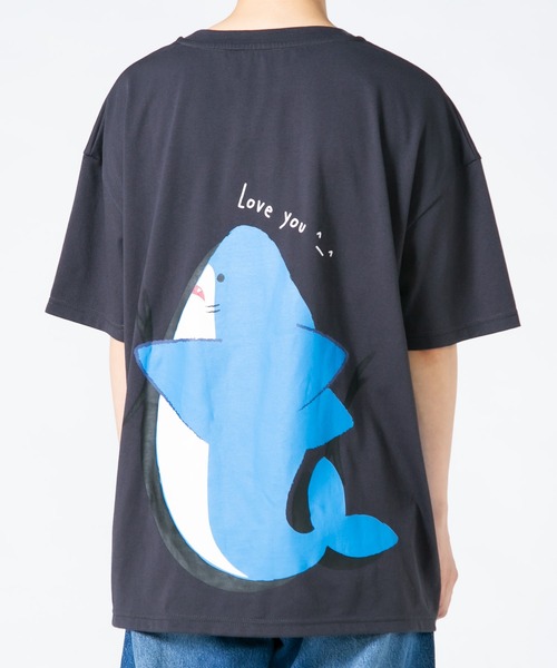 tシャツ 「Hi Hey Hoooo/ハイヘイホー」袖ボア クマ パンダ ロンT アニマルシリーズ レディース Hi Hey Hoooo/ハイヘイホー】袖ボア クマ パンダ ロンT アニマル