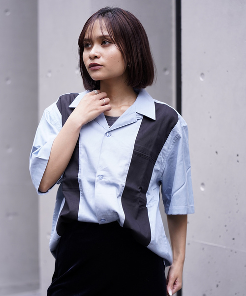 ブラウス シャツ 「CARHARTT WIP / カーハート ダブリューアイピー」 S/S DASHNER SHIRT I034540 レディース メ Carhartt WIP シャツ WIP/カーハートダブリューアイピー S/S