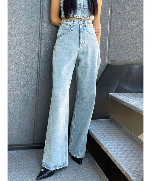 EMODA（エモダ） ジーンズ デニム デニムパンツ ベルトフリンジ