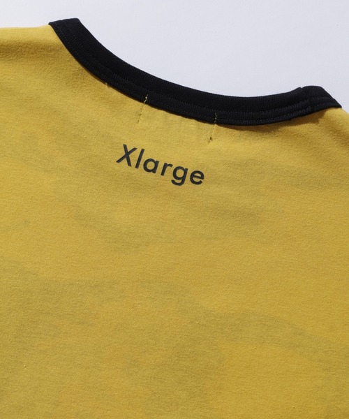XLARGE tシャツ FADED CAMO RINGER S/S TEE メンズ レディース