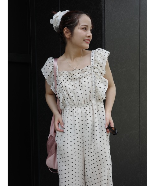 jumelle オールインワン tiny ribbon allinone