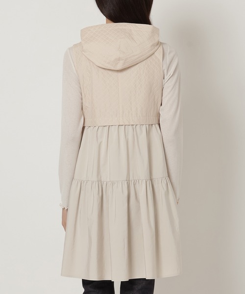 Rose Tiara（ローズティアラ） ベスト ジレ キルティングジャガード