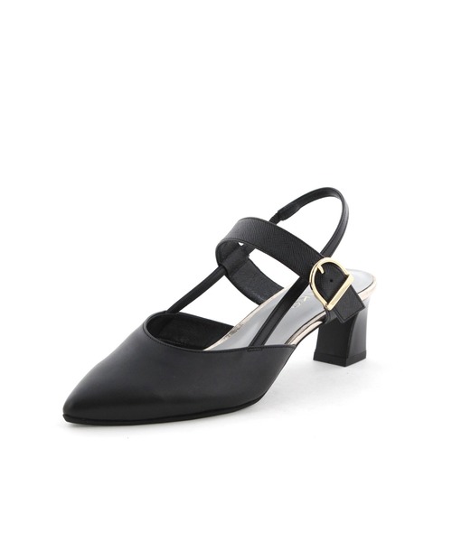 パンプス 「Made in Japan」ポインテッドトゥバックストラップパンプス/641236 レディースファッション