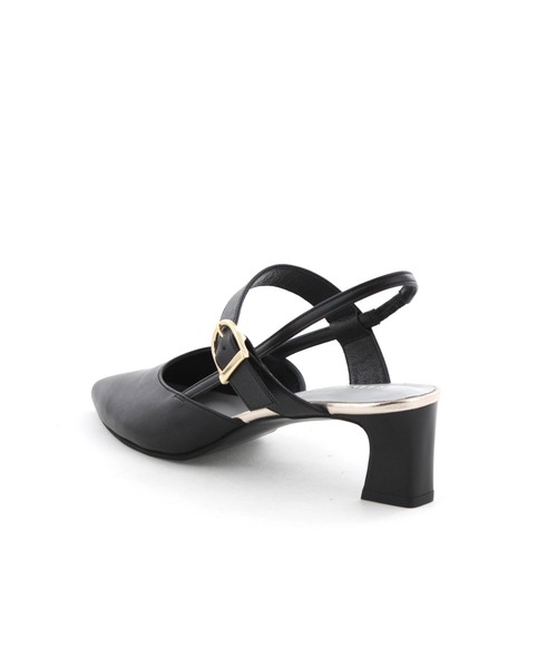 パンプス 「Made in Japan」ポインテッドトゥバックストラップパンプス/641236 レディースファッション
