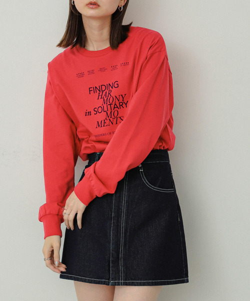 SENSE OF PLACE by URBAN RESEARCH tシャツ グラフィックロングT