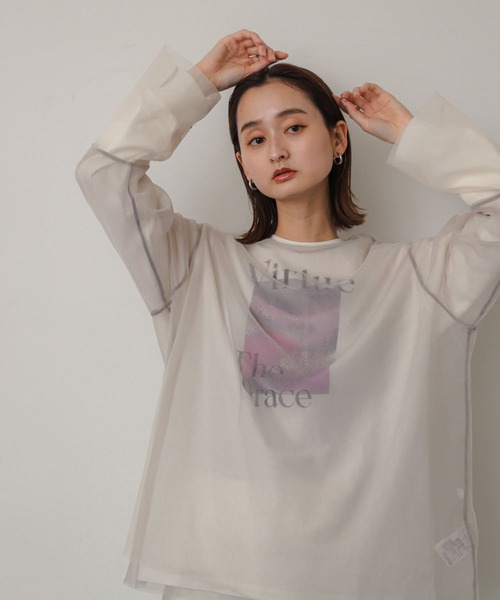 SENSE OF PLACE by URBAN RESEARCH tシャツ グラフィックロングT