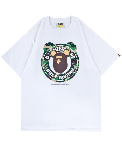 BAPE BUSY WORKS 長袖Tシャツ Bape City Camo Busy Works Shirt - TokoPyramid