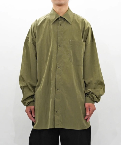 VOAAOV（ヴォアーブ） シャツ RECYCLE NYLON TAFFETA XXXXL Shirt