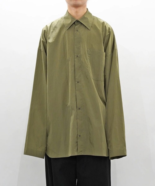VOAAOV（ヴォアーブ） シャツ RECYCLE NYLON TAFFETA XXXXL Shirt