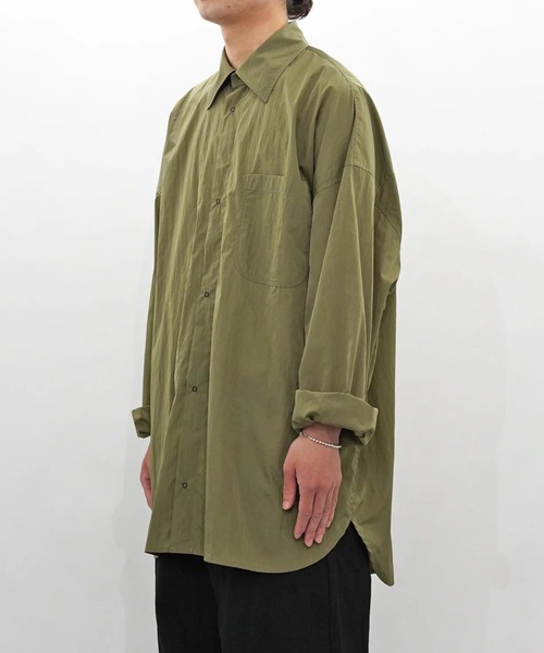 VOAAOV（ヴォアーブ） シャツ RECYCLE NYLON TAFFETA XXXXL Shirt