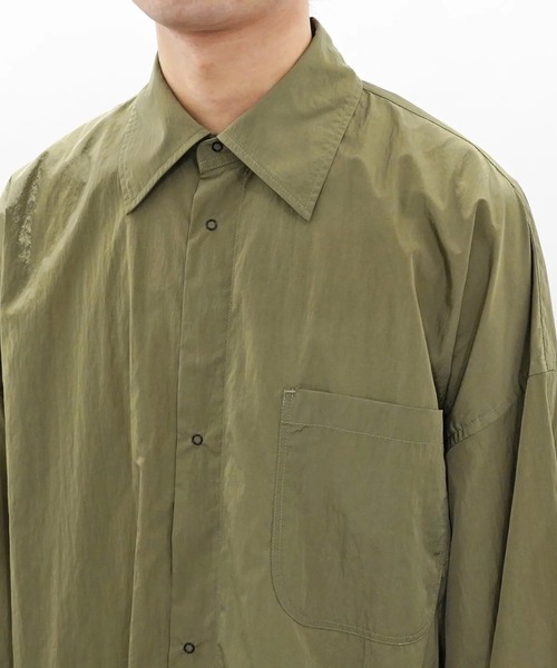 VOAAOV（ヴォアーブ） シャツ RECYCLE NYLON TAFFETA XXXXL Shirt