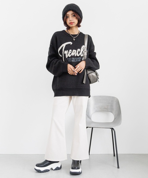 定番のお歳暮＆冬ギフト PAGEBOY ZOZOTOWN : レディース ストレッチフレアパンツ パンツ その他