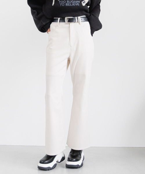 まさ フレアパンツ 新品未使用 Mサイズ PAGEBOY パンツ ストレッチフレアパンツ レディース : ZOZOTOWN
