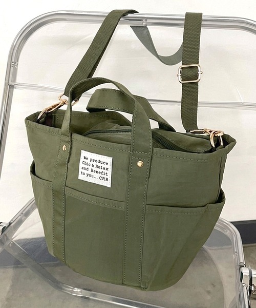 CRB トートバッグ 多ポケットトートバッグ レディース : ZOZOTOWN