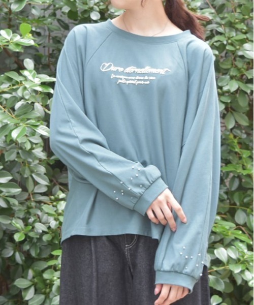 axes femme（アクシーズ ファム） tシャツ アソートロゴドルマンT