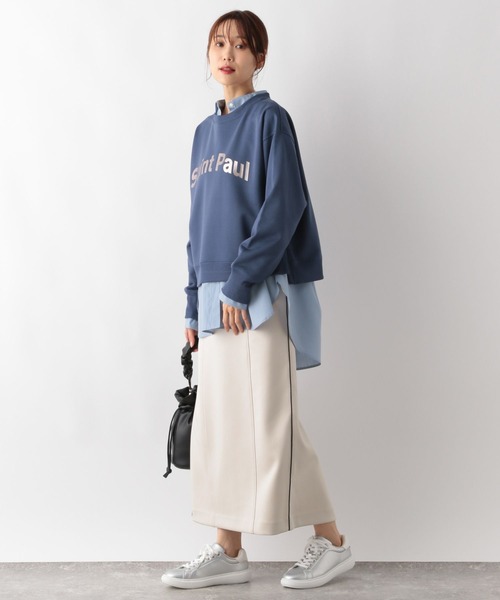 専用出品 ページ GLOBAL WORK スカート ウツクシルエットIラインスカート/143960