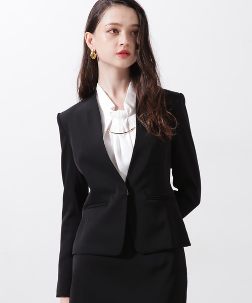 Pinky&Dianne　セットアップスーツ　ジャケット PINKY&DIANNE｜◇ストライプセットアップジャケット | Rakuten Fashion