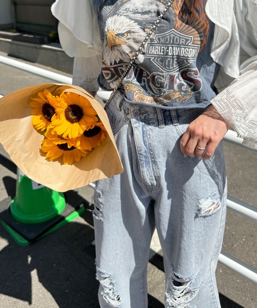 Alley Tokyo ワイドパンツ ジーンズ デニム デニムパンツ けっこうな