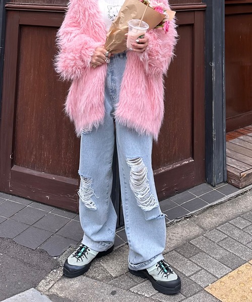 Alley Tokyo ワイドパンツ ジーンズ デニム デニムパンツ けっこうな