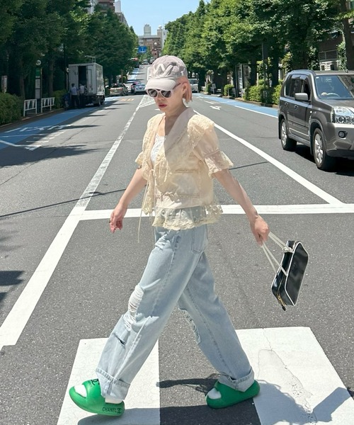 Alley Tokyo ワイドパンツ ジーンズ デニム デニムパンツ けっこうな