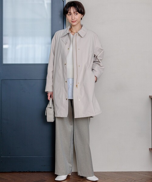 23区（ニジュウサンク） コート アウター 「撥水加工/洗える」中綿