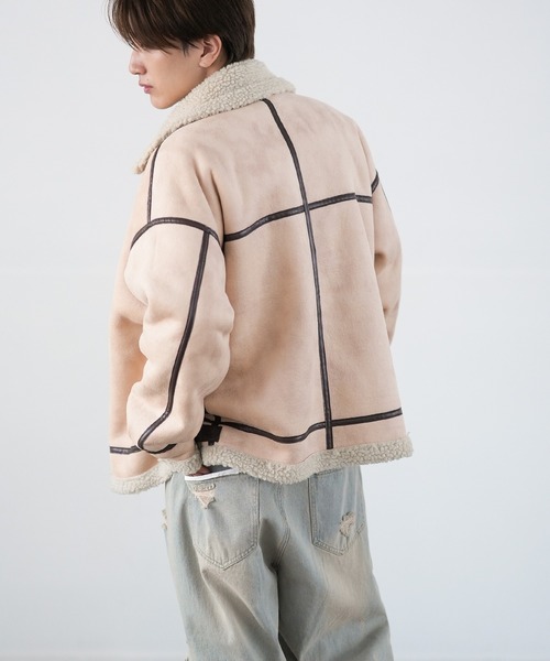 SIDEWAY STANCE（サイドウェイスタンス） ムートンジャケット ムートン