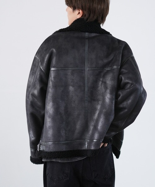 SIDEWAY STANCE（サイドウェイスタンス） ムートンジャケット ムートン