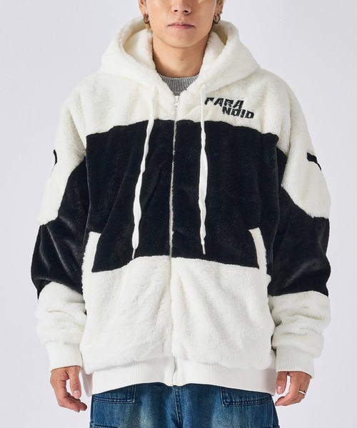 RE730 ブルゾン アウター ふわふわもこもこの可愛いファーブルゾン