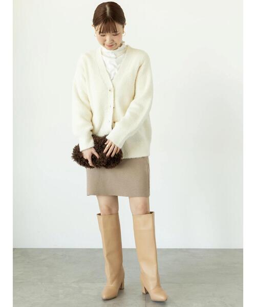 Lugnoncure（ルノンキュール） パンツ スカート付ニットパンツ