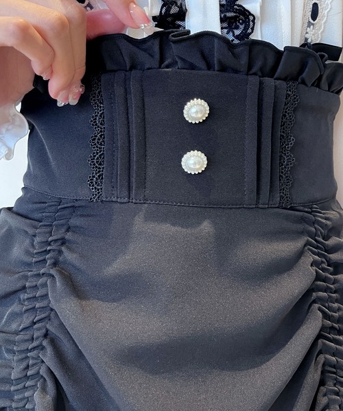 DearMyLove スカート ドロストフリルスカート : ZOZOTOWN Yahoo!店