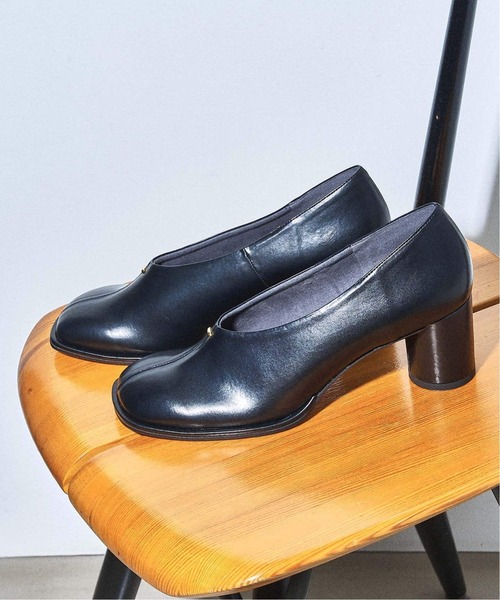 Le Talon GRISE  6cmオブリークハイバンプパンプス　新品・未使用 LE TALON パンプス GRISE6cmオブリークハイバンプパンプス