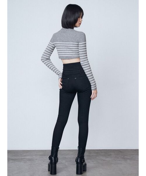 EMODA ジーンズ デニム デニムパンツ 「ELDER」SYMハイウエストデニム  