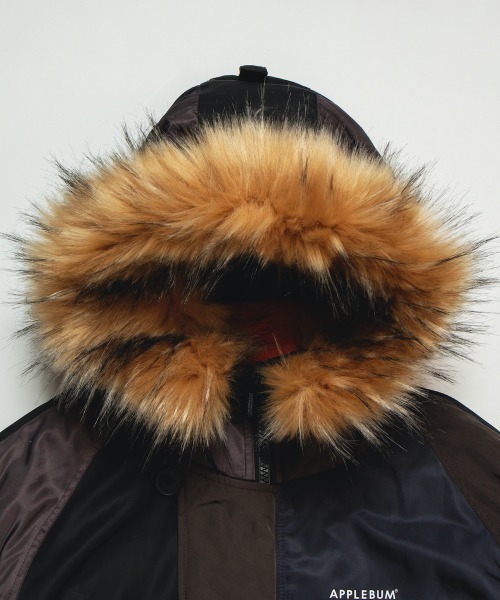 ダウンジャケット ダウン APPLEBUM Multi Color N-3B Jacket（アップルバム マルチカラー N-3B ジャケット）の画像