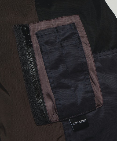ダウンジャケット ダウン APPLEBUM Multi Color N-3B Jacket（アップルバム マルチカラー N-3B ジャケット）の画像