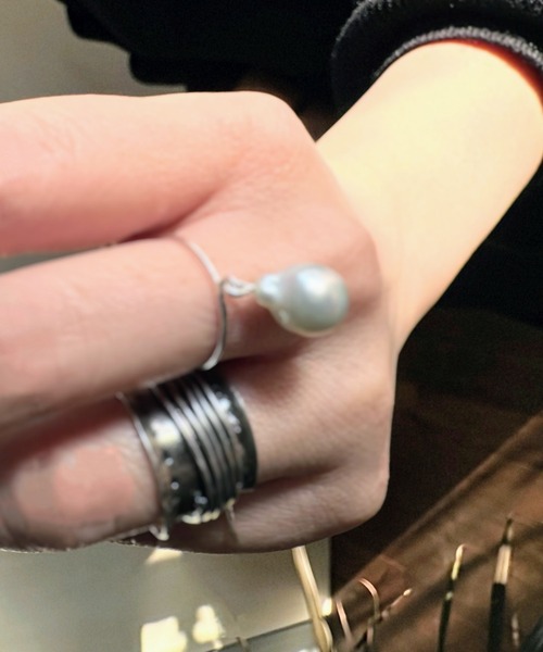 Donnaruma 指輪 リング 「Lapis note」バロックアコヤ真珠 Donnaruma 指輪 リング 「Lapis note」バロックアコヤ真珠