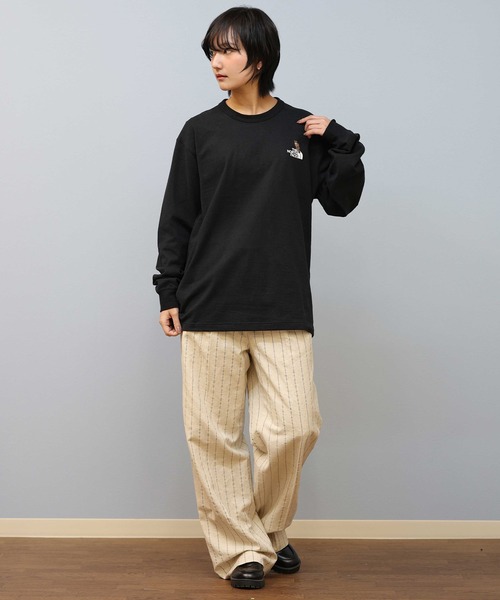 tシャツ THE NORTH FACE/ザ・ノース・フェイス ロンT/長袖ティシャツ カットソー NT32533 レディース THE NORTH FACE tシャツ FACE/ザ・ノース・フェイス ロンT/長袖